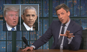 ‘The only way this bill could be more cartoonishly evil is it if mandated tying damsels in distress to railroad tracks’ ...Seth Meyers