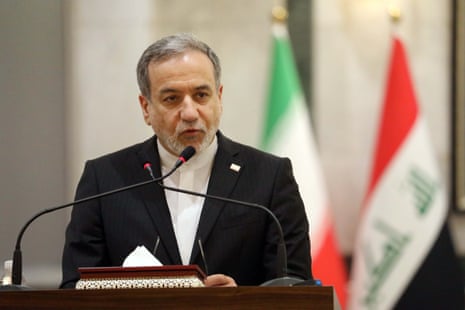Iran’s foreign minister, Abbas Araghchi, spoke by phone with UN secretary general, António Guterres, after his arrival on Monday.
