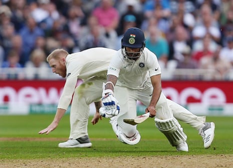 Stokes and Dhawan collide.