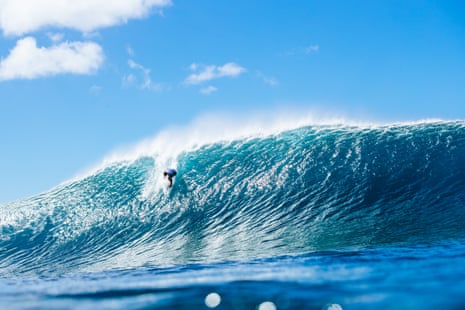 Kelly Slater surfs at the Billabong Pro Pipeline last year.