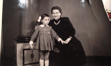 Angela Orosz, pictured with her mother.