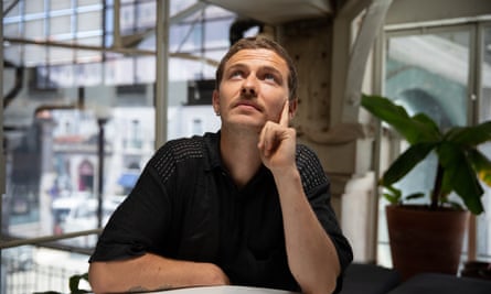 Baptiste Cumin at his desk in an office