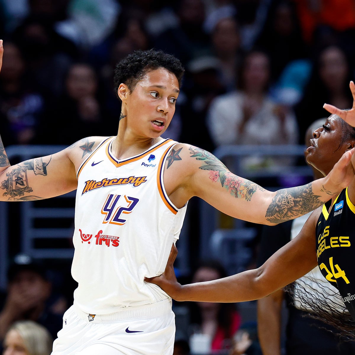 The love was amazing': Brittney Griner shines in emotional WNBA return | WNBA | The Guardian