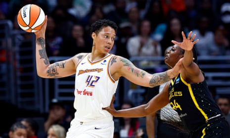 Phoenix Mercury center Brittney Griner finished with a game-high 18 points, six rebounds and four blocks in her first game in 19 months.