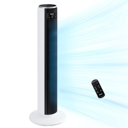 LEVOIT 20dB Silent Tower Fan, 26ft/s Powerful Cooling Fan with DC Motor