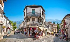 The Ottoman-built city of Gjirokastra is a world heritage site.