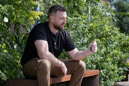 Crushing the urge … hypnotherapy has given Chris the tools to give up for good.