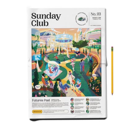 Sunday Club Newspaper product photo