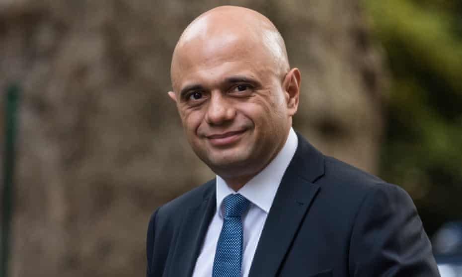 The health secretary, Sajid Javid, went on to Twitter to condemn Yorkshire over reported findings from a report into racism claims by former player Azeem Rafiq.