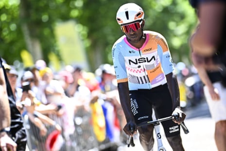Biniam Girmay of NSN Cycling Team.