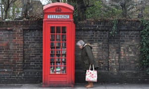 Britain’s smallest library, run by the Brockley Society in London.