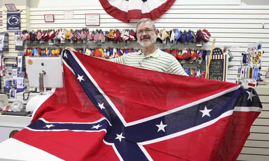 Confederate flags