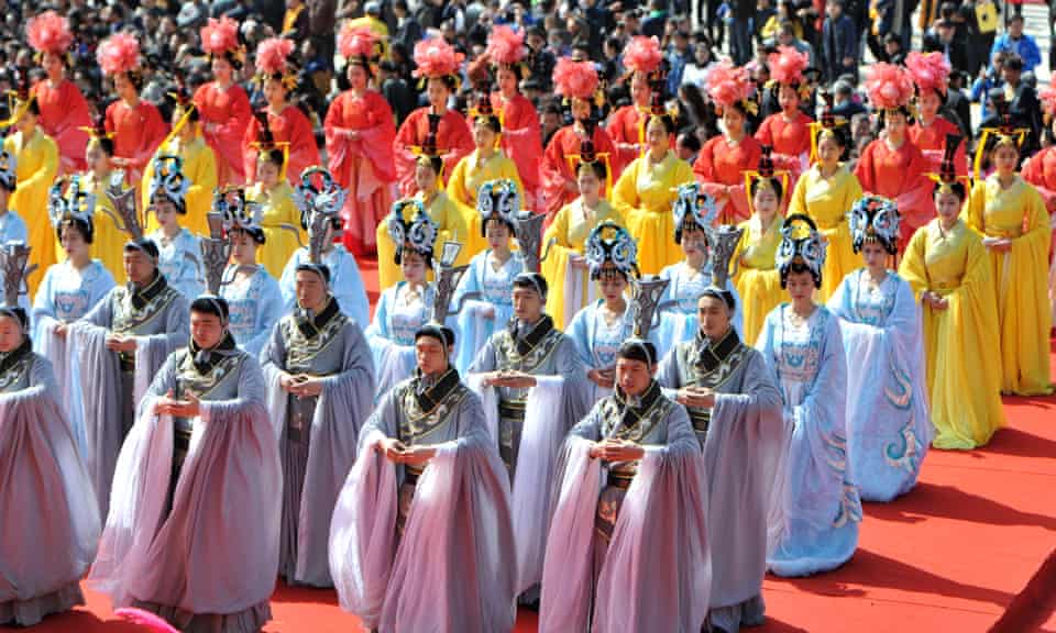 Qingming Festival, Huangling County, Shaanxi Province, China - 05 Apr 2015