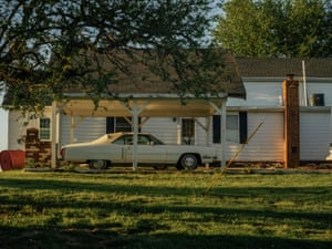 A Cadillac Eldorado sits behind John Boyd Jr’s home in Baskerville. The car has been a symbol of John’s perseverance over the years as it’s one thing he’s been able to hold onto even in tough financial times.