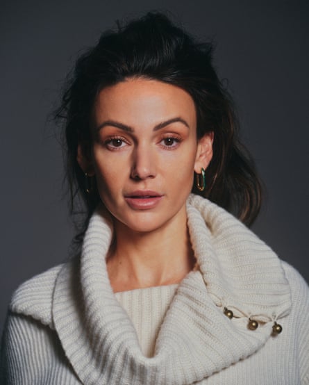 ‘I find it odd how people want fame. Is it the recognition they want? Is it adoration? Is it that they think fame equals money?’: Michelle Keegan wears jumper by Stella McCartney (yoox.com); and earrings by lateliernawbar.com.
