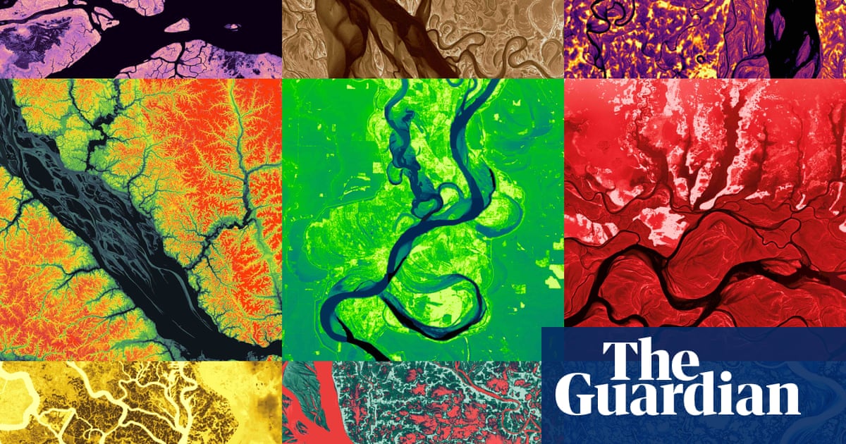 Show With The Flow Elevation Maps Reveal World Rivers