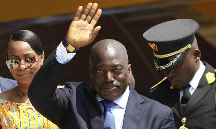 Joseph Kabila took power in 2001 and has won two elections.