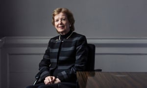 Mary Robinson in her offices in Dublin.