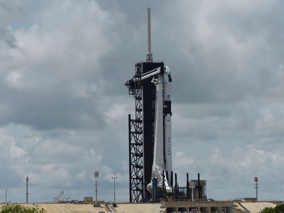 Spacex To Reattempt Manned Rocket Launch In Florida Spacex The Guardian