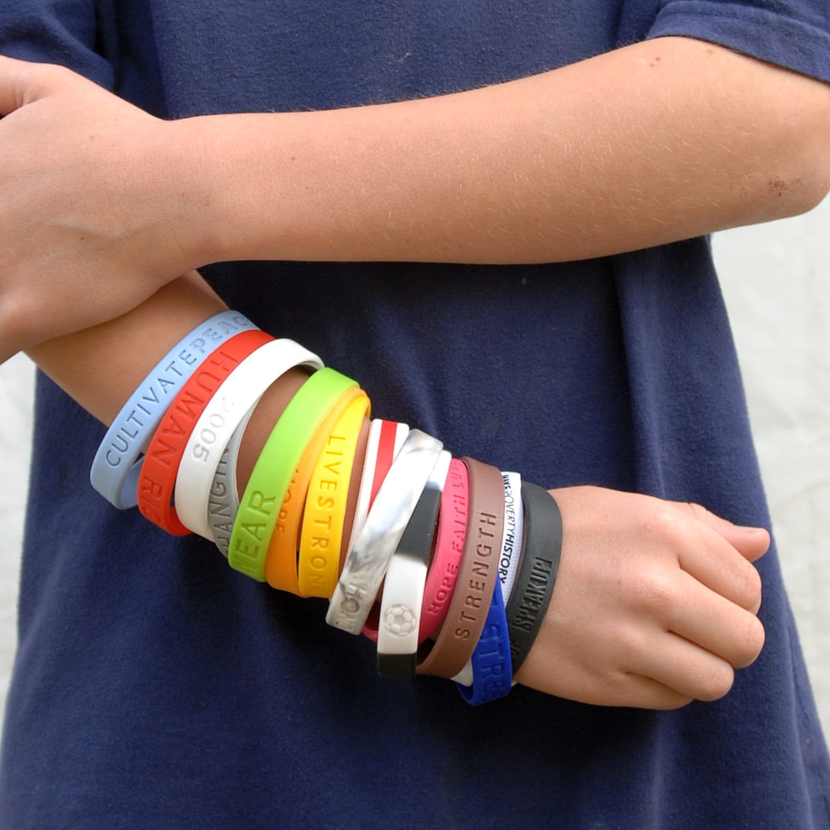 Noughties revival? How charity wristbands are making a comeback ...