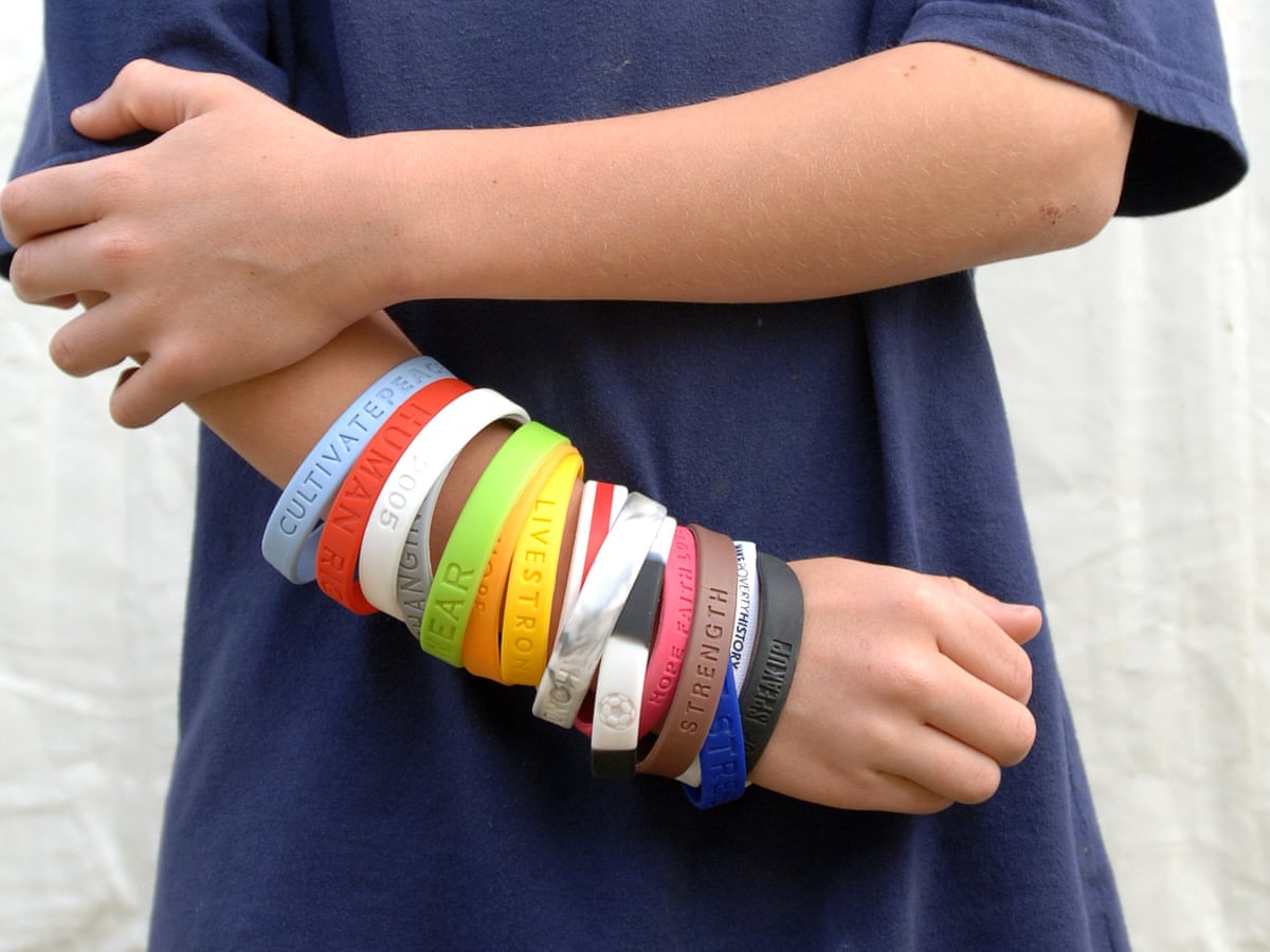 Noughties revival? How charity wristbands are making a comeback |  Fundraising | The Guardian