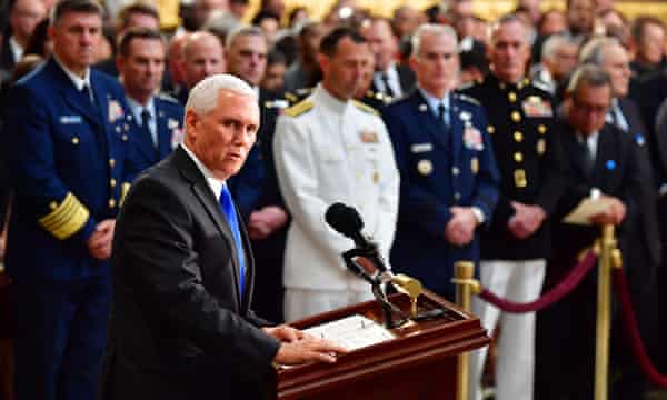 Mike Pence: 'John McCain served his country honorably'.