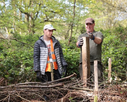 Harry Ewing and Phil Paulo in Hadley Wood