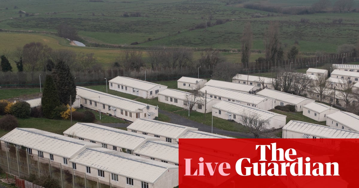 Minister insists government will get asylum seekers out of hotels and expects progress ‘within weeks’ – UK politics live Minister insists government will get asylum seekers out of hotels and expects progress ‘within weeks’ – UK politics live