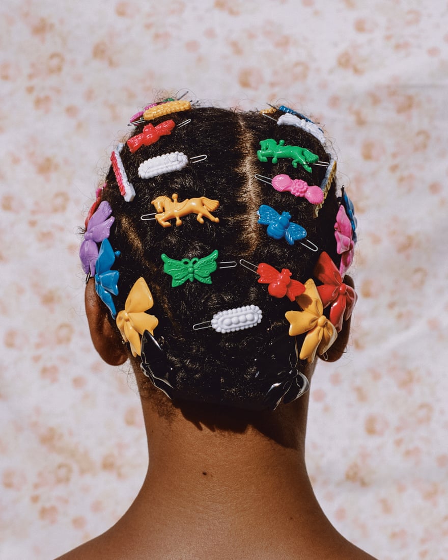Adeline In Barrettes, 2018, by Micaiah Carter.