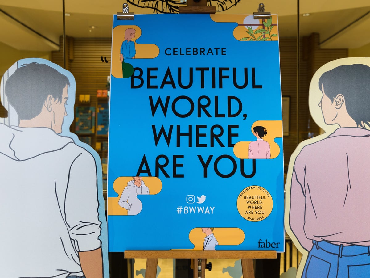 Sally Rooney's Beautiful World, Where Are You tops UK book charts ...