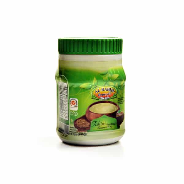 Jar of Al-Rabih Tahini.