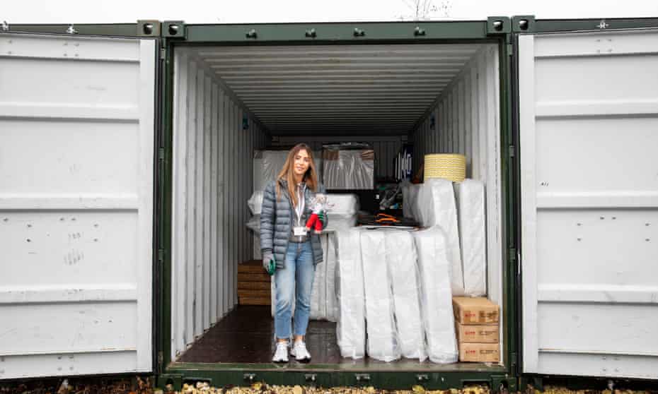 Bex Wilson, who founded the charity Zarach to provide beds to people in need