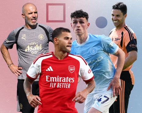 Enzo Maresca, Bruno Guimarães, Phil Foden, Mikel Arteta