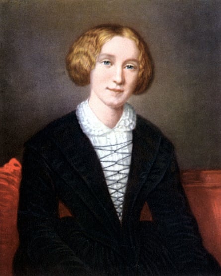 Portrait of George Eliot, whose real name was Mary Ann Evans