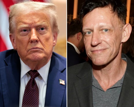 Donald Trump and Peter Thiel.