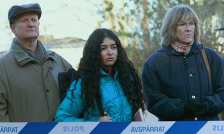 Pevin Hannah Namek Sali, centre, as Adnan’s sister, Maya, in The Breakthrough.