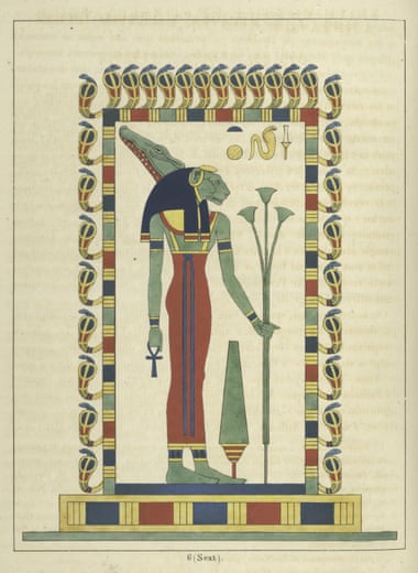 The ancient Egyptian goddess Sekhmet.