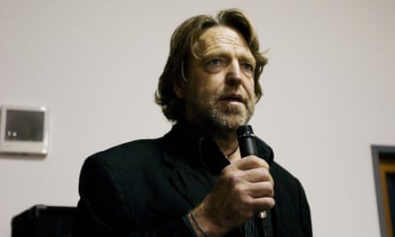 John Perry Barlow speaking in San Francisco in 2005.