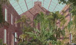Granby Four Streets – greenhouse view.