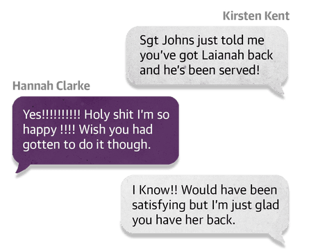 I Know!! Would have been satisfying but I’m just glad you have her back.