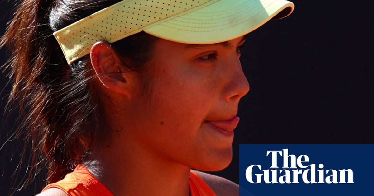 Emma Raducanu suffers injury scare before French Open in defeat by Collins