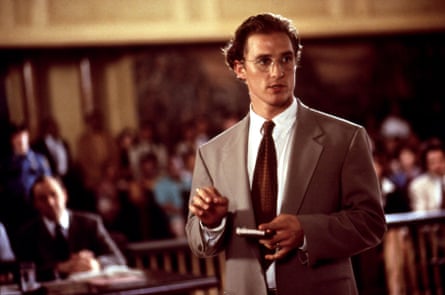 McConaughey as Jake Tyler Brigance in A Time to Kill, 1996.