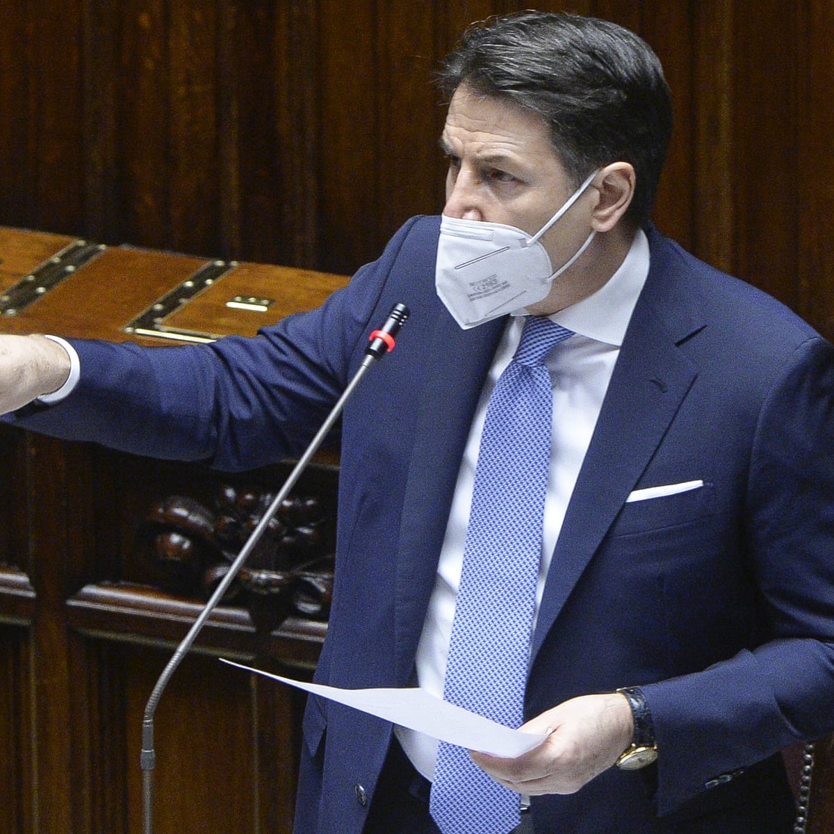 Italian Pm Battles For Coalition S Survival Over Covid Recovery Plan Italy The Guardian