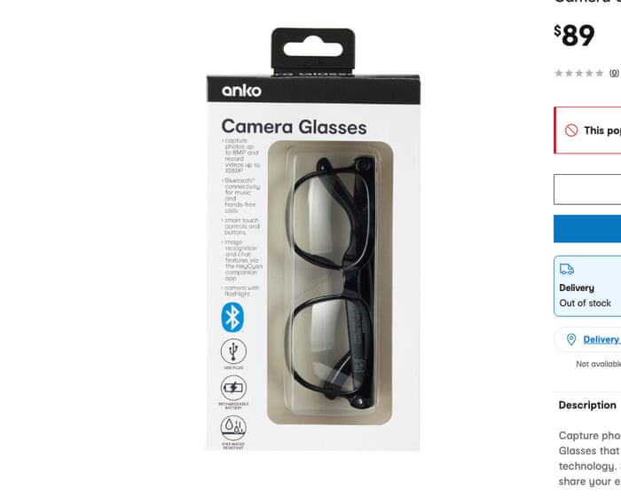 Privacy watchdog launches probe into China-based company behind Kmart ‘pervert glasses’ app
