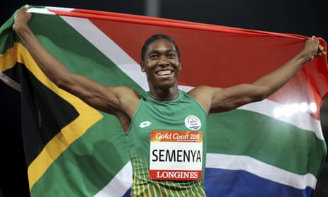 South African Olympic medallist Caster Semenya