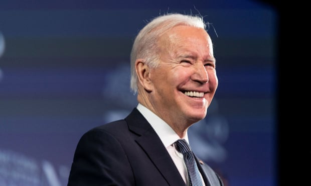 Biden told the story at a conference in Washington. ‘I’ve gotten much better since then,’ he said after wrapping up the story.