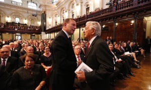 Tony Abbott has drawn strong criticism for the partisan tone of his Twitter tribute to Bob Hawke