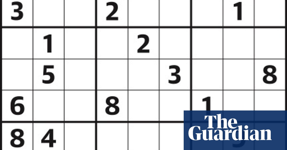 sudoku 5073 expert life and style the guardian