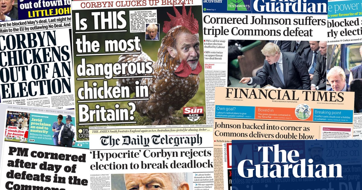 PM cornered: how the papers covered Johnsons horror day in Commons