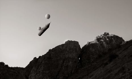 Rocket man … an image from Kutluğ Ataman’s Journey to the Moon.